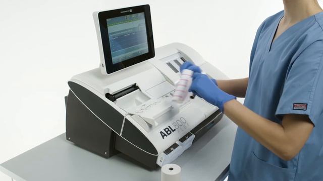 3  ABL800 FLEX FLEX Как заменить рулон бумаги в принтере