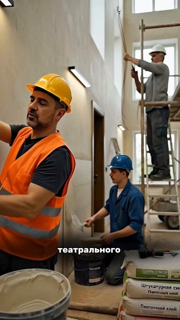 работа  по капитальному ремонту здания общежития ГИТИС в Мск