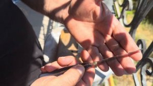 Мастер Тано - Заточка ножа со сталью м390 алмазами нанива для теста часть - 3