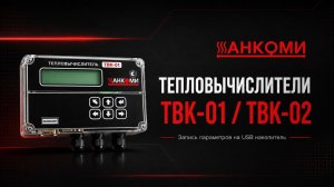 Настройка Тепловычислителя ТВК. #4 Запись параметров на USB