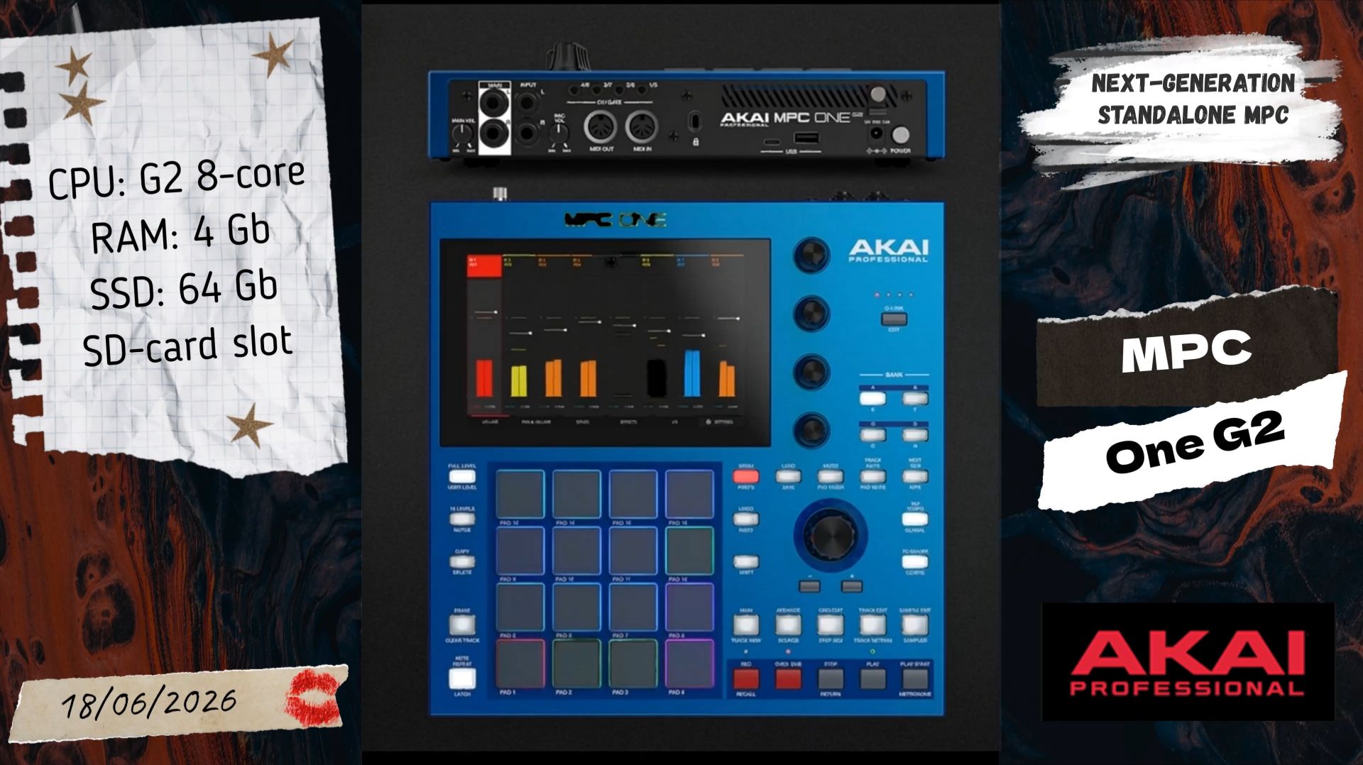 AKAI MPC One G2 Leak