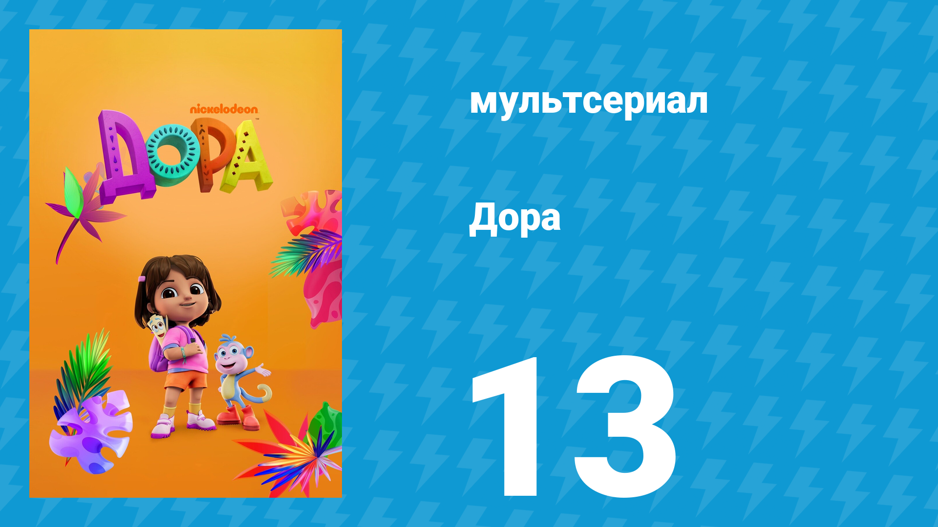 Дора 1 сезон 13 серия (мультсериал, 2024)
