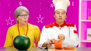 Кулинарный Челлендж# Уэнсдей Против Бабушки # Сумасшедший Челлендж