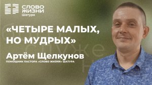 Четыре малых, но мудрых | Артём Щелкунов | проповедь от 14.06.2026