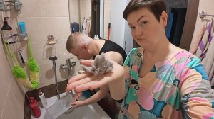 ЖЕСТЬ, вот так мы ЗАСРАЛИСЬ! КУЧА грязи, клоки ПЫЛИ после СУШКИ белья! Готовим КУРОЧКУ на ужин! Влог