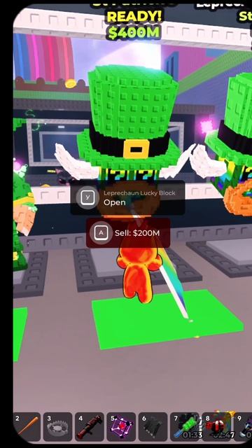 Leprechaun Lucky Block 🤯🥵 Steal a Brainrot Roblox