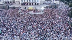 Иванушки International в Тюмени: концерт на площади 400 летия с высоты птичьего полёта 🎤🚁