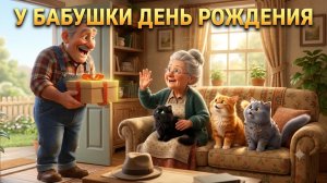 Приключения кошечки Буси: 51 серия. У бабушки День Рождения