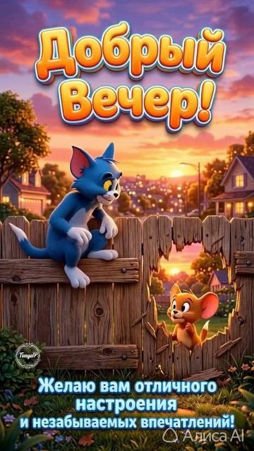добрый вечер том и Джерри mp4