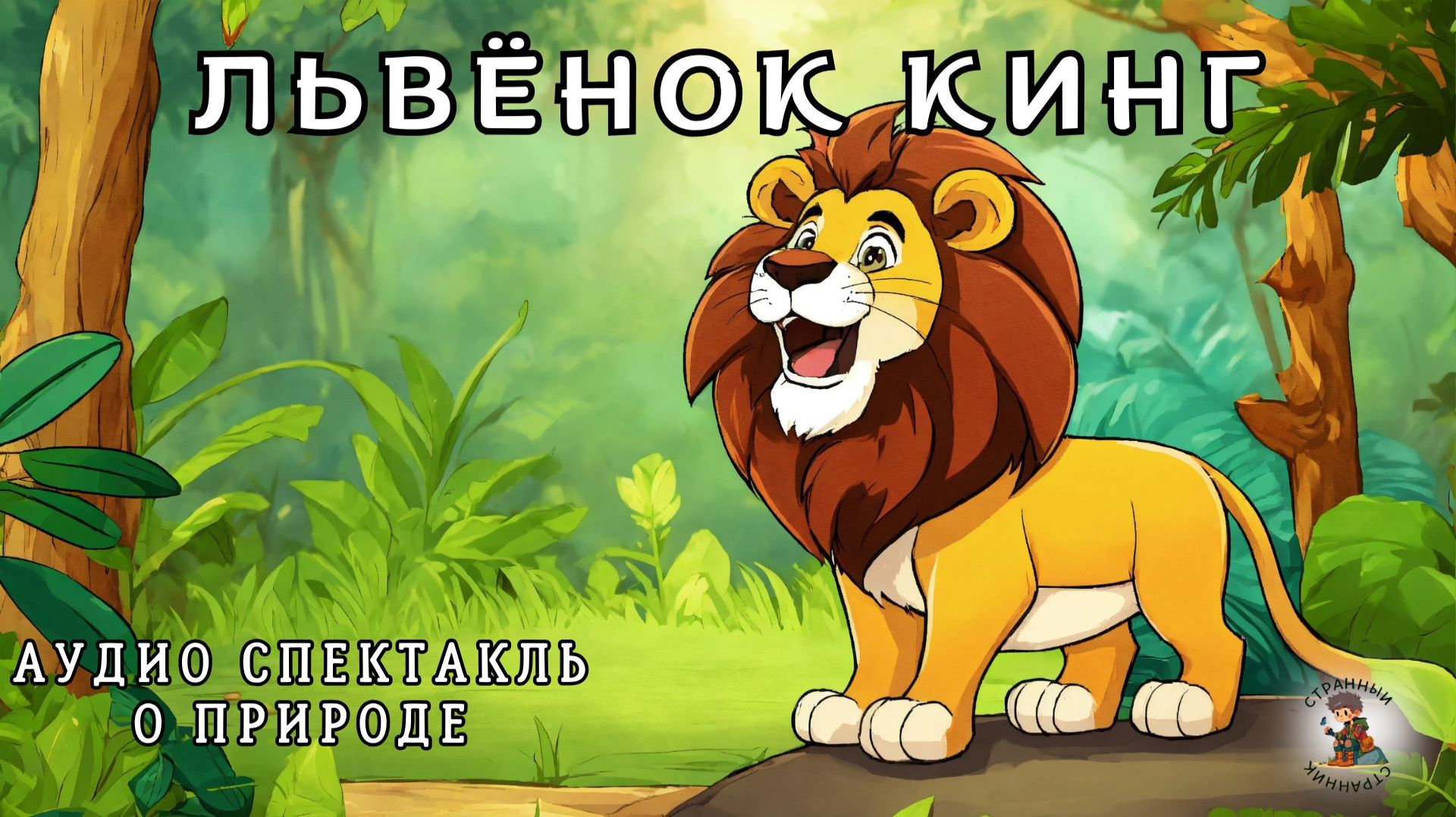Львёнок Кинг. Ребятам о зверятах. Аудио спектакль