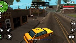 Grand Theft Auto San Andreas Миссия Таксиста (Mobile)