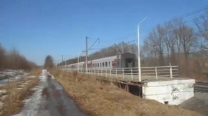 Весенняя охота на поезда в Мостоотряде и в Сартаково, 11.04.2021