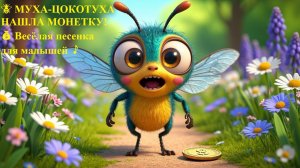 🐝 МУХА-ЦОКОТУХА НАШЛА МОНЕТКУ! 💰 Весёлая песенка для малышей 🎵