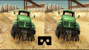 Truck Driver 3D VR video SBS VR box