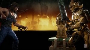 Mortal Kombat 11 - Рэмбо vs Котал Кан