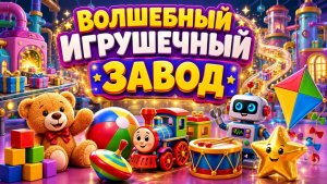 Волшебный игрушечный завод 🧸✨ Сказка для детей | Пум-пум