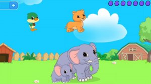 Развивающий Мультик|Учим названия животных в игре|Весёлый космос|Мультфильм-Игра для Детей и Малышей