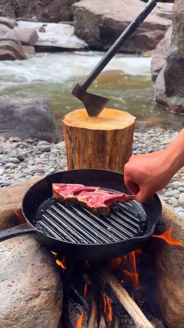 Гриль, мясо и природа – идеальное сочетание 😍