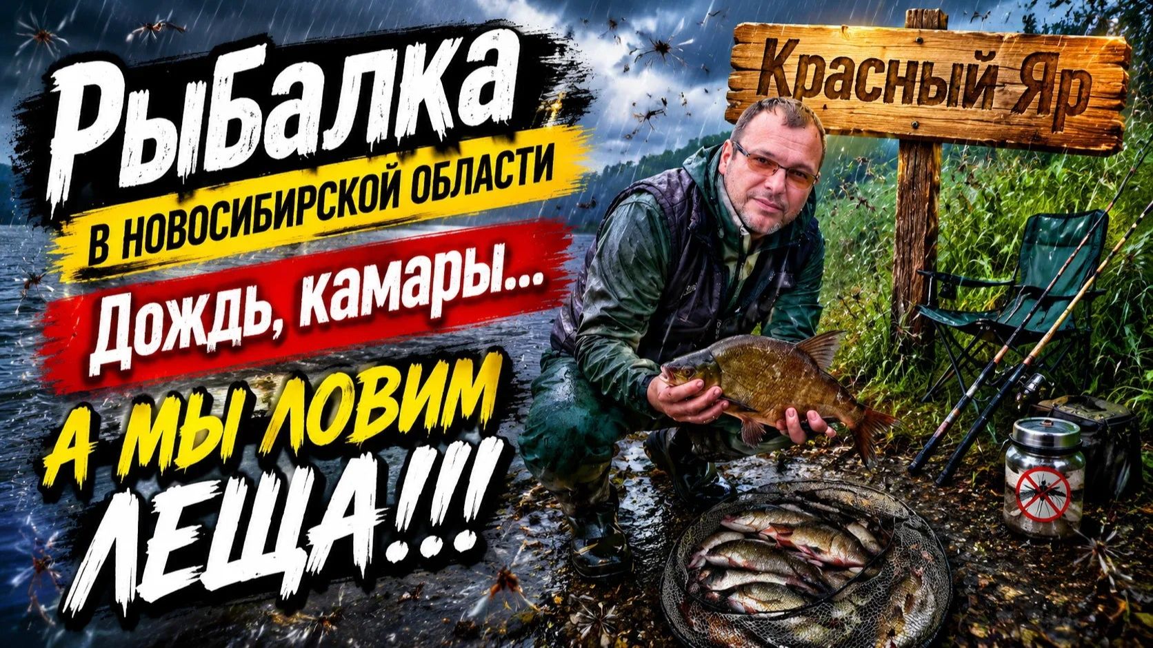 Рыбалка в Новосибирской области на фидер. Красный Яр...