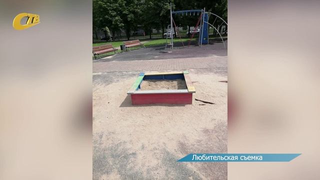 ЖИТЕЛЬНИЦА ЖЕЛЕЗНОГОРСКА ПОЖАЛОВАЛАСЬ НА ПЛОХОЕ СОСТОЯНИЕ ДЕТСКОЙ ПЛОЩАДКИ