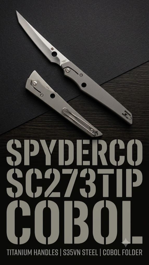 Нож Spyderco SC273TIP Cobol