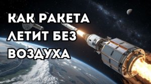 Если в космосе нет воздуха, как работают реактивные двигатели