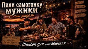 Пили самогонку мужики, салом заедали