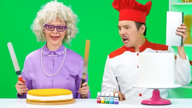 Кулинарный Челлендж# Я против Бабушки # Фантастические Кухонные Рецепты от Super Hyper DO смотреть онлайн
