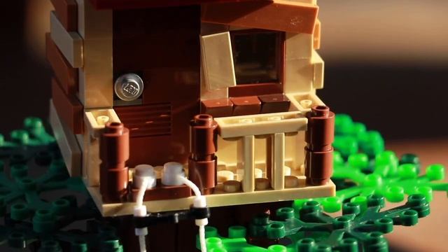 Простой домик на дереве LEGO⎜LEGO Самоделок
