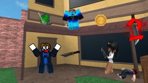 Играю в Murder mystery 2