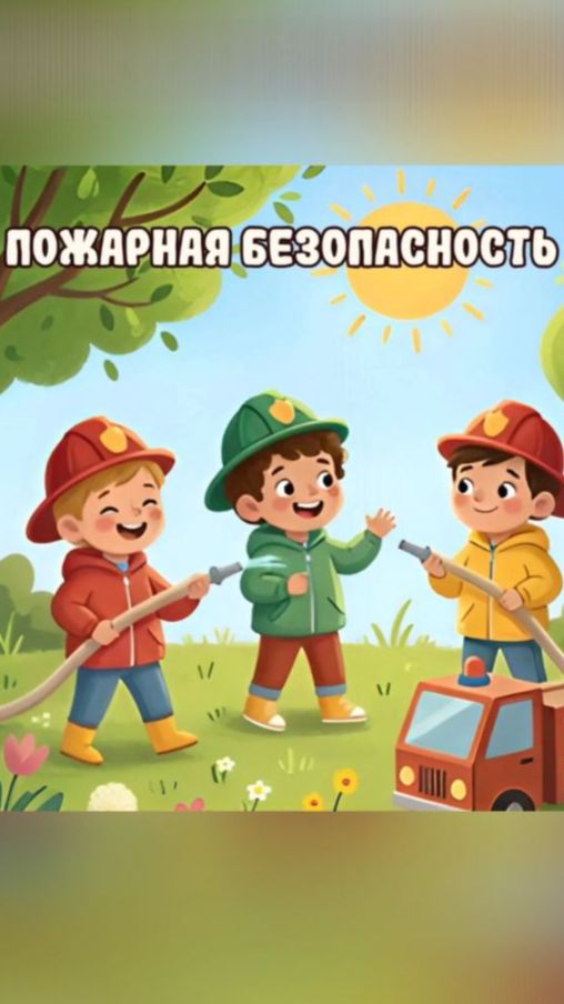 Пожарная безопасность детям