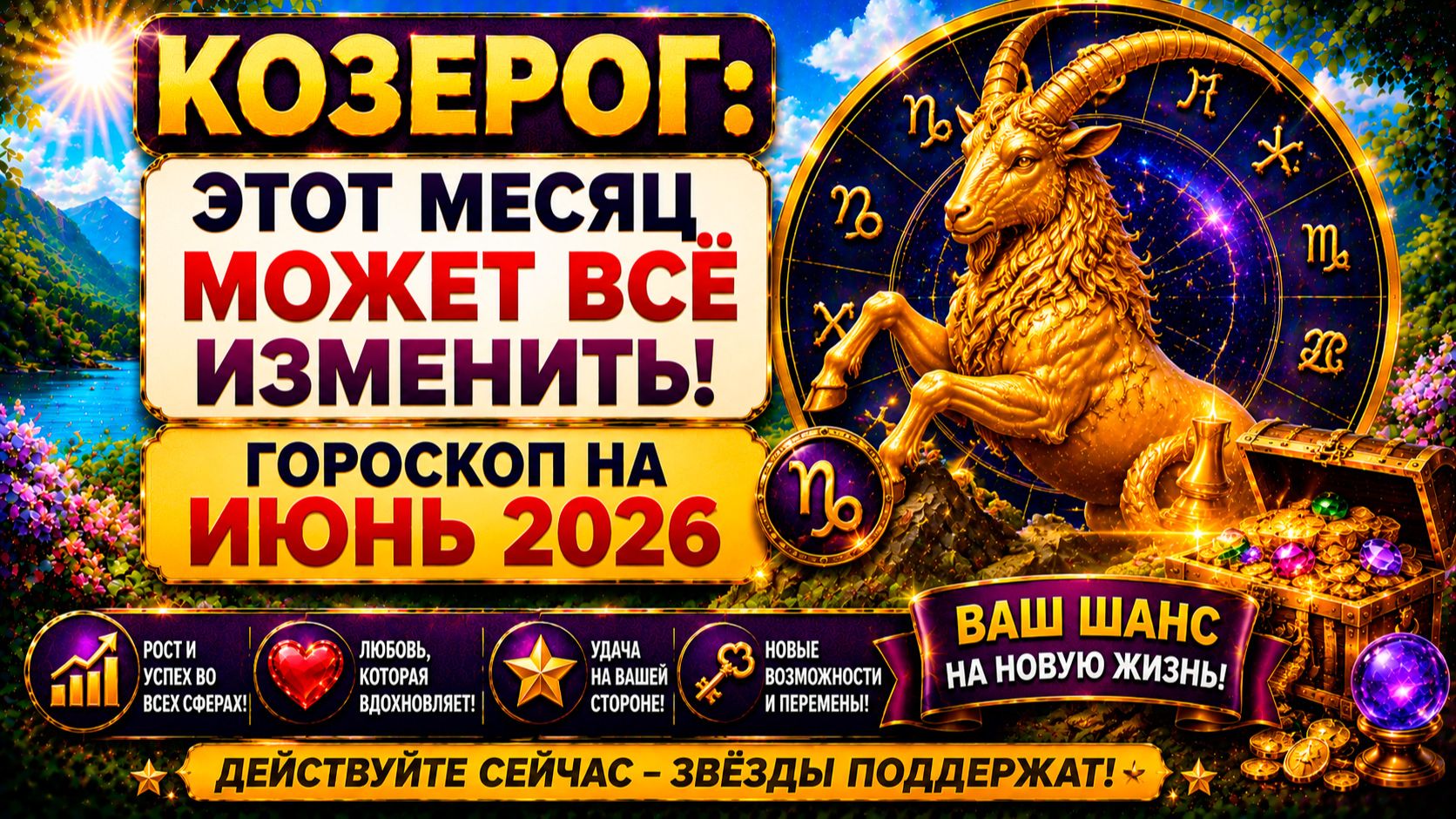 ♑ КОЗЕРОГ: этот месяц может всё изменить 😲 Гороскоп на июль 2026 года
