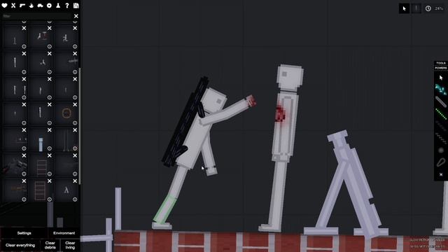 нападение на школу в People Playground часть 2