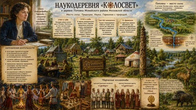 Наукодеревня «Колосвет»: история создания