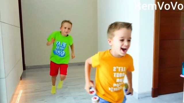 Влад и Ники семья. Как сделать слайм
