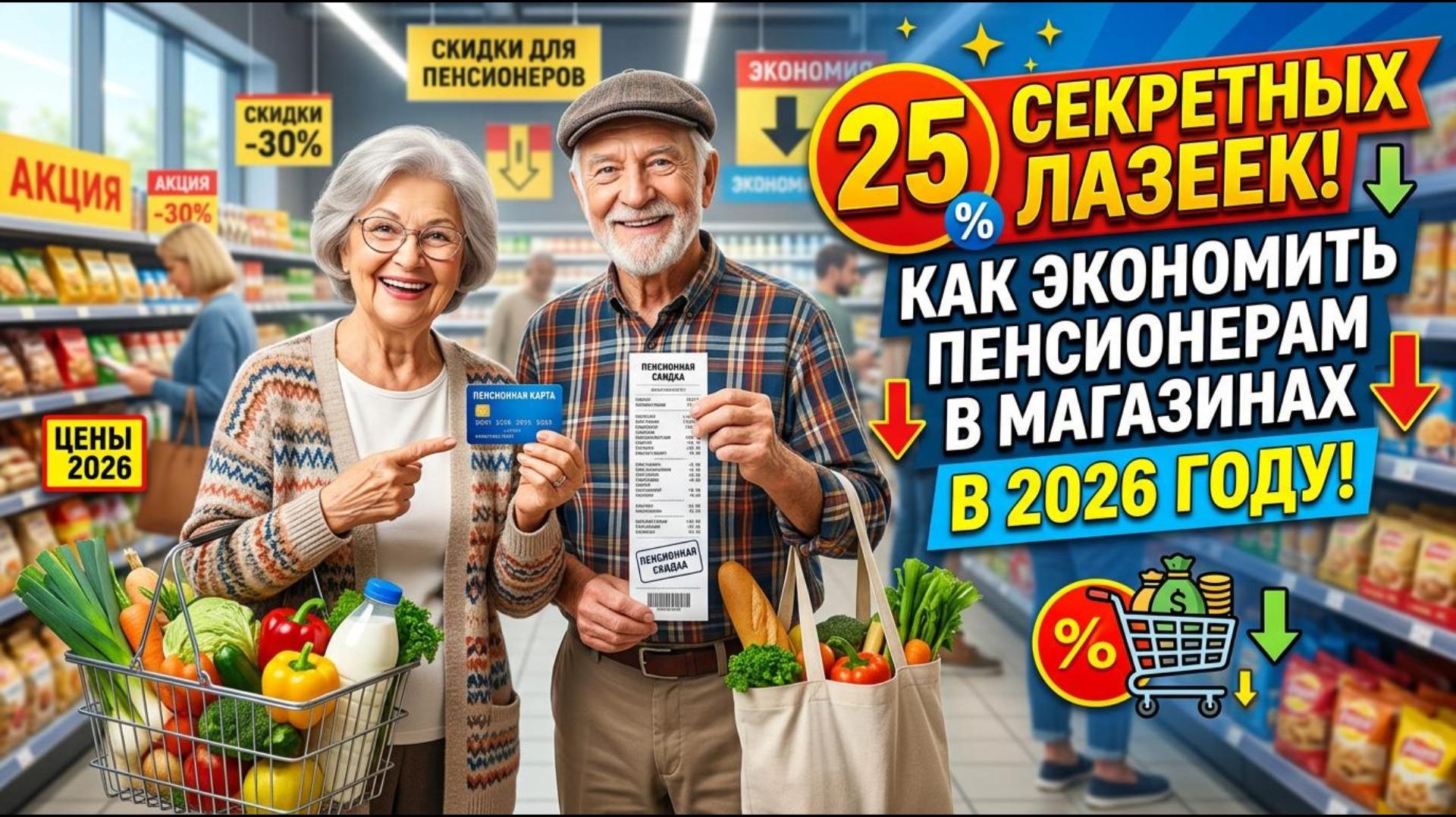 25 СОВЕТСКИХ МАГАЗИННЫХ ЛАЗЕЕК, КОТОРЫЕ ЭКОНОМЯТ ДЕНЬГИ ПЕНСИОНЕРАМ В 2026!