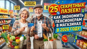 25 СОВЕТСКИХ МАГАЗИННЫХ ЛАЗЕЕК, КОТОРЫЕ ЭКОНОМЯТ ДЕНЬГИ ПЕНСИОНЕРАМ В 2026!