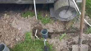 Готовим Первую баню Сезона, Покрасил ворота в Цвет,  Замена шланга на ПП трубу, Удобрение для Кедра