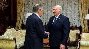 Лукашенко встретился с главой МИД России Сергеем Лавровым