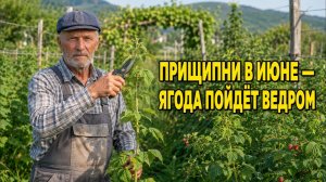 Уход за малиной в июне для крупного урожая: чем подкормить, как обрезать и бороться с вредителями