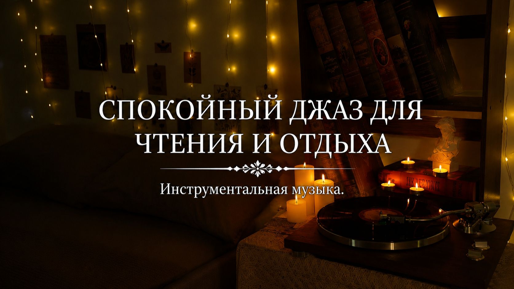 Спокойный джаз для чтения и отдыха