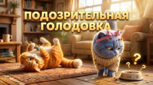Приключения кошечки Буси: 34 серия. Подозрительная голодовка