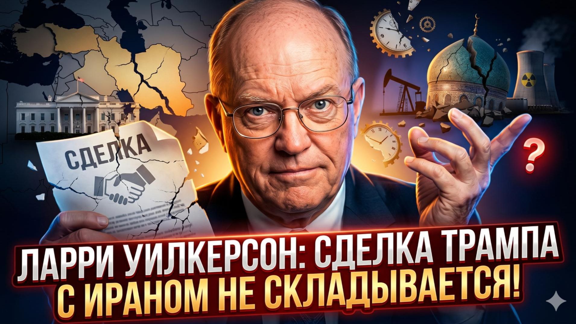 🔍 Ларри Уилкерсон | Мир Трампа с Ираном - Не сходится!