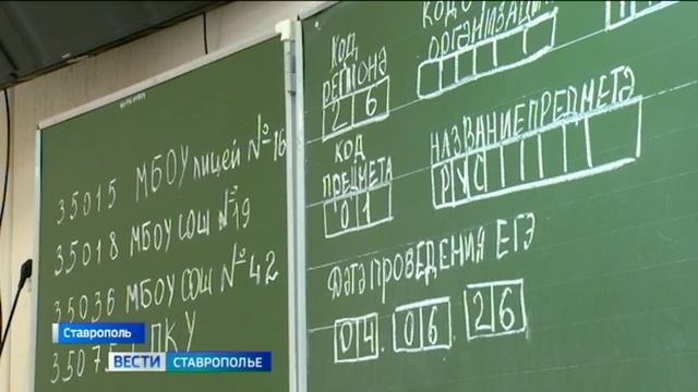 Ставропольские выпускники сдают сегодня ЕГЭ по биологии, географии и иностранным языкам