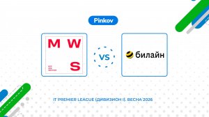 MWS - Билайн | 5 тур | IT Premier League (Дивизион I). Весна 2026