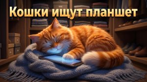 Приключения кошечки Буси: 44 серия. Кошки ищут планшет
