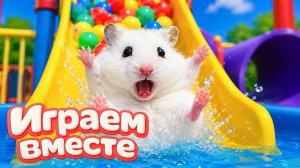 ХОМЯК ВЫБИРАЕТСЯ ИЗ СЕКРЕТНОЙ ХОМЯЧЕЙ ТЮРЬМЫ ! Забавные животные ! Супер лабиринт для хомяка №21