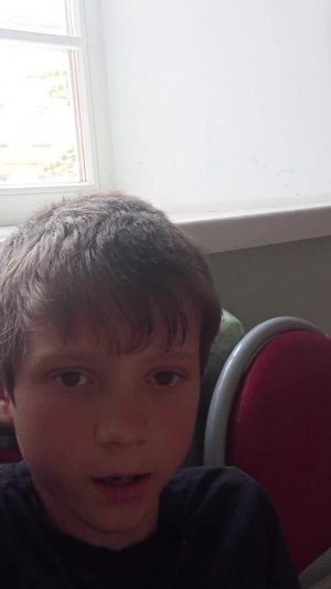 с пацаном в лагере