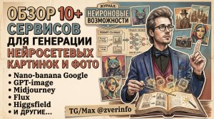 Обзор сервисов для генерации нейросетевых картинок 2026