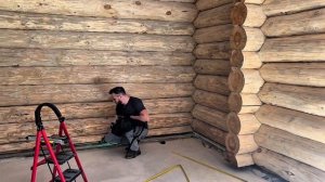 День с замерщиком | Работа в Леруа | замер дома из бревен | проблемы с заказчиком